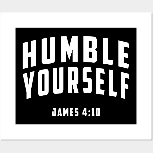 Humble Yourself | Christian Wall Art by ChristianLifeApparel